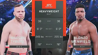 Marcin Tybura Vs. Alonzo Menifield : EA Sports UFC 5 Simulations : UFC 5 (PS5)