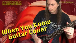 When You Know (Where You Come From) - Scorpions (Guitar Cover)