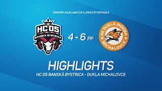 2.štvrťfinále HC 05 Banská Bystrica - Dukla Michalovce Tipsport Kaufland Cup
