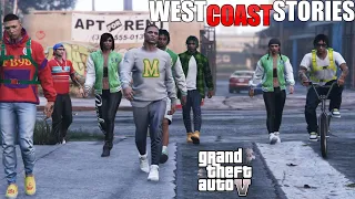 GTA 5 WEST COAST STORIES EP 1 FIRST DAY OF SCHOOL (GTA 5 ROLEPLAY MOVIE)