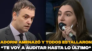 ADORNI AMENAZÓ Y TODOS ESTALLARON *TE VOY A AUDITAR HASTA LO ÚLTIMO*