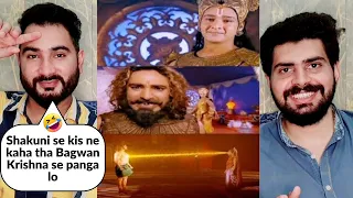 Mahabharat Episode 257 part 2 | Shakuni mama called chaliya Kapatiya To Lord Karishna |Pak Reacts