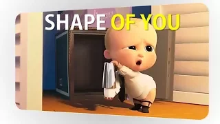 THE BOSS BABY (MUSIC VIDEO) |ED SHEERAN - SHAPE OF YOU