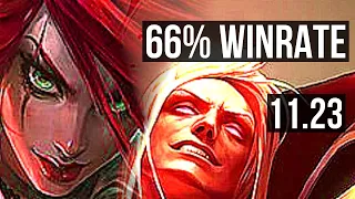 KATARINA vs VLADIMIR (MID) | 14/1/12, 66% winrate, Legendary | EUW Master | 11.23