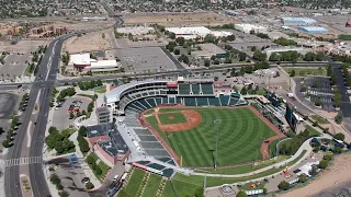 Aerial view of Albuquerque New Mexico