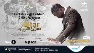 Emmanuel Makandiwa on - Repairing the altar of the Lord Rebroadcast Wed day 1