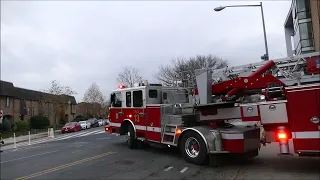DCFD Truck 13 gets toned out for a run