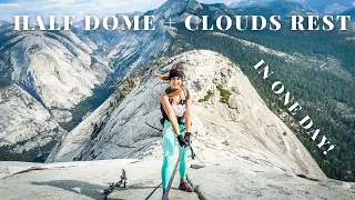 The Hardest Hike in Yosemite: Half Dome and Clouds Rest in a Day!