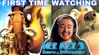 **SID'S A GREAT MOM??** Ice Age 3: Dawn of the Dinosaurs Reaction: FIRST TIME WATCHING