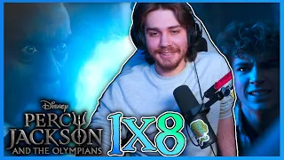 PERCY JACKSON & THE OLYMPIANS 1x8 REACTION!! - SEASON 1 FINALE REACTION + Review | Disney Plus