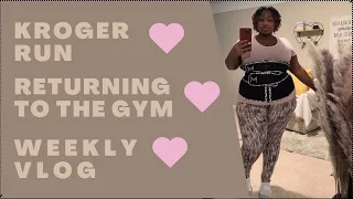 Grocery shopping  |  Go to the gym with Me  |  Weekly Vlog  |  Ashley Dominique