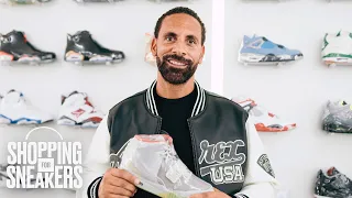 Rio Ferdinand Goes Shopping for Sneakers at Kick Game