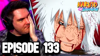 JIRAIYA'S DEATH | Naruto Shippuden Episode 133 REACTION | Anime Reaction