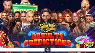 WWE SummerSlam 2022 - Results Predictions