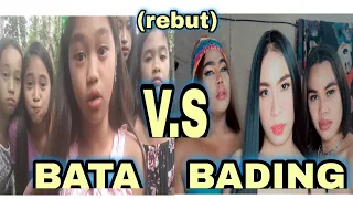 HINALINAN QUEENS VS TEAMBADING (rebut) GRABE ANG BABATA PA NG MGA ITO 😂 #teambading #hinalinanqueens