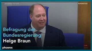 Regierungsbefragung mit Kanzleramtsminister Helge Braun (CDU)