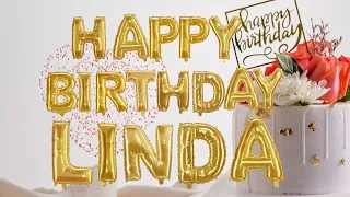 Linda Happy Birthday Song   / Happy Birthday Song for Linda   🥳