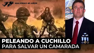 Malvinas | Peleando a cuchillo para salvar un camarada