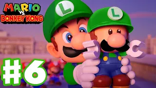 Mario Vs. Donkey Kong Nintendo Switch - Mario Cosplay Luigi Part 6 Slippery Summit