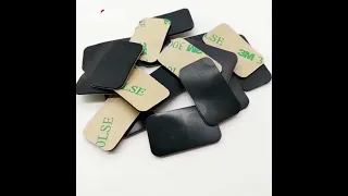 Custom cut rubber/ adhesive rubber pad/Self adhesive Rubber pads non slip