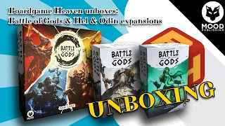 Boardgame Heaven Unboxing 197: Battle of Gods (Mood Publishing)