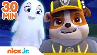 PAW Patrol Spooky Halloween Rescues 👻 | 30 Minute Compilation | Nick Jr.