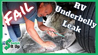 RV Underbelly (Water Leak Issue.)