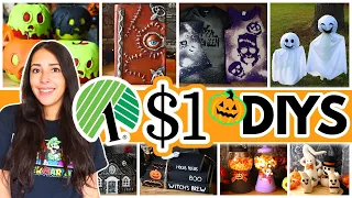 DOLLAR TREE HALLOWEEN DIYS *NEW* 2022 (easy + affordable hacks)