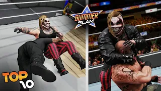 WWE 2K20 - SummerSlam 2020 Top 10 Moments!!!