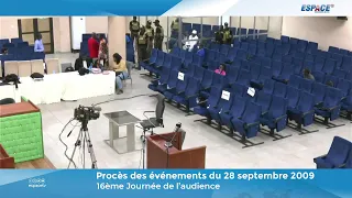 🔴 Procès du 28 Septembre (16ème Journée) - 08 Novembre 2022 • ESPACE TV GUINEE