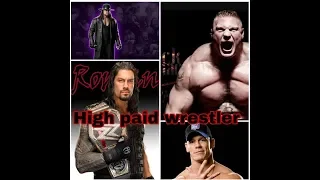 Wwe  high paid wrestler 2018