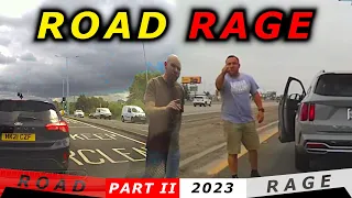 The Best of ROAD RAGE #2023 - PART II Bad Drivers - Driving Fails