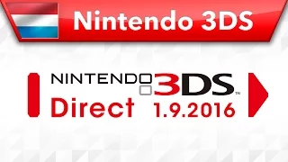 Nintendo 3DS Direct - 01.09.2016