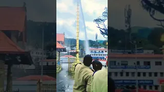 Sabarimala status vedio.  Kerala Fireforce