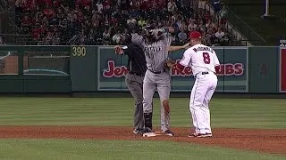 SEA@LAA: Angels challenge safe call at second in 10th