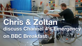 Chris and Zoltan on BBC Breakfast discuss the second series of Channel 4's Emergency