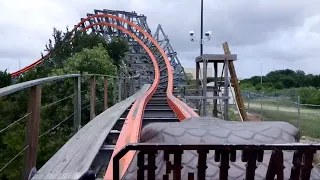 Iron Rattler Front Seat POV 2019 FULL HD Six Flags Fiesta Texas