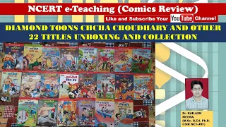 DIAMOND TOONS CHCHA CHOUDHARY AND OTHER 22 TITLES UNBOXING AND COLLECTION