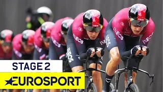 Tour de France 2019 | Stage 2 Highlights | Cycling | Eurosport