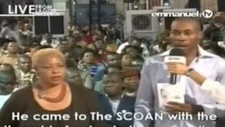 SCOAN 22/06/14: God Is In The Anointing Water "Fractured Dead Bone Healing Testimony" Emmanuel TV