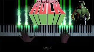 JOE HARNELL - Theme from The Incredible Hulk. 1977. TV SERIES  "Lonely Man"  Piano Cover