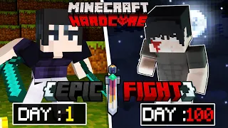 I Survived 100 Days As Toji in Jujutsu Kaisen Minecraft With Epic Fight