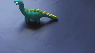 How to make dinosaur with clay  |  Clay Modelling Dinosaur