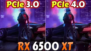 RX 6500 XT - PCIe 3.0 vs. PCIe 4.0 - How much performance difference?