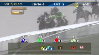 Gulfstream Park Race 3 | January 28, 2016