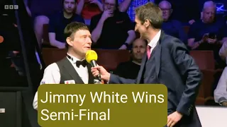 KBV-522 Jimmy White Has Praise for Tony Drago, but Jimmy Wins the Semi-Final.