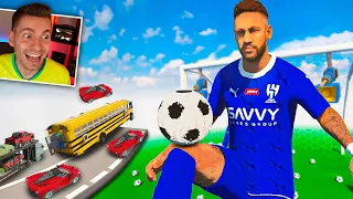 CARROS vs Neymar do AL-HILAL no Teardown!