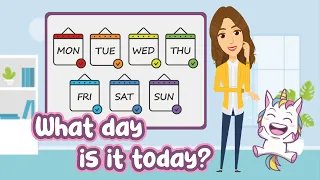 Discovering Days of the Week | Englicorn Fun English Learning