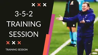 Soccer TACTICS - A Training Session for the 3-5-2