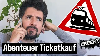 Realer Irrsinn: Ticket-Wirrwarr bei Bahnreisen in Europa | extra 3 | NDR